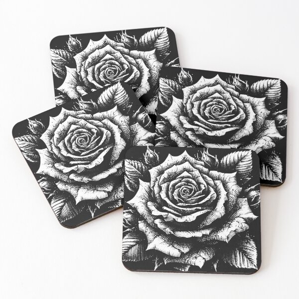 Item preview, Dark Art Rose Flower Thorns designed and sold by Jcat7.