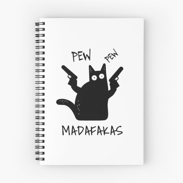 Item preview, Pew Pew Madafakas - Funny Cat Meme designed and sold by thesnakeater.