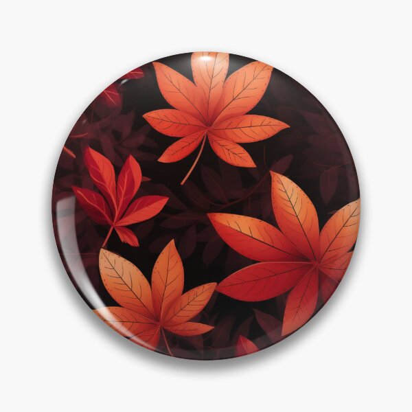 Aperçu de l'œuvre Feuilles d'automne - Motif rustique sans couture créée et vendue par ThreadvectorCo.