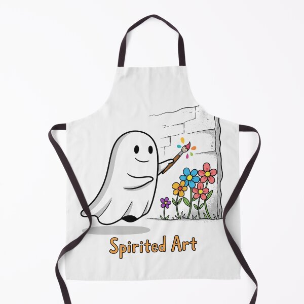 Item preview, Spirited Art Ghost Painting Flowers designed and sold by Owcomm.