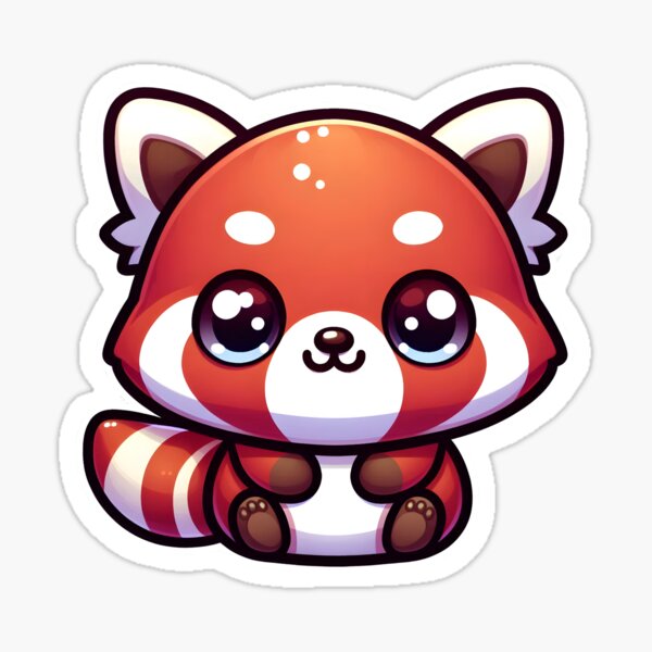 Vista previa del artículo con la obra «Lindo panda rojo», diseñado y vendido por ArtistEmbrace.