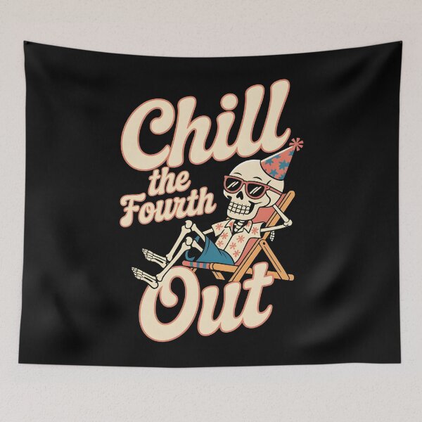 Item preview, Chill The Fourth Out Skeleton designed and sold by Redgiant87x.