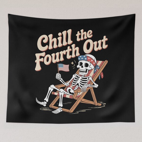 Item preview, Chill The Fourth Out Skeleton designed and sold by Redgiant87x.