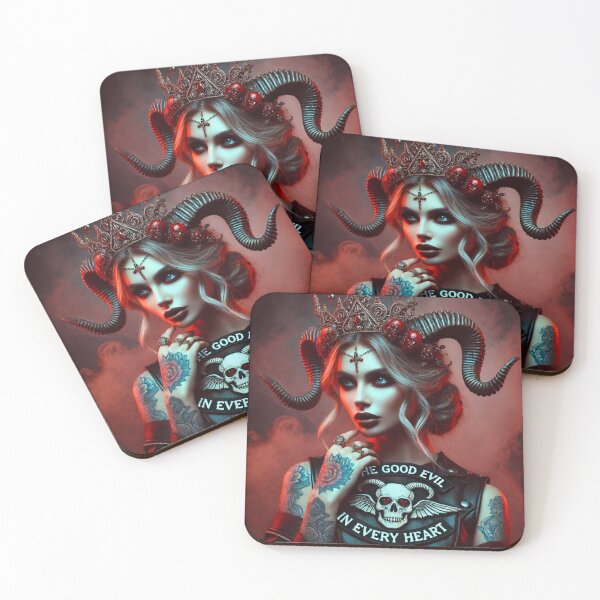 Item preview, Gothic Queen Horned Skull designed and sold by Voodoo Store Paranormal Collections.