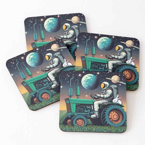 Item preview, astronaut and cute bunny designed and sold by Dogandesighn.