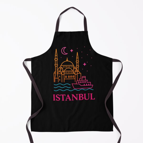 Item preview, Istanbul Neon Skyline Collection: Futuristic City Lights designed and sold by Design_Your_Day.