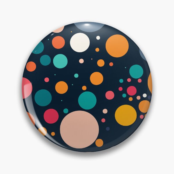 Item preview, Puntos de color pop - Patrón de lunares retro designed and sold by ThreadvectorCo.