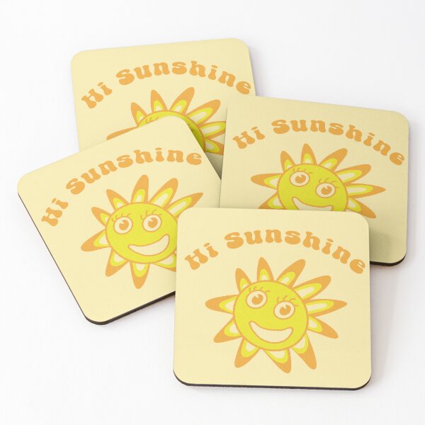 Item preview, Hi Sunshine retro happy positive graphic designed and sold by AlliEmm.