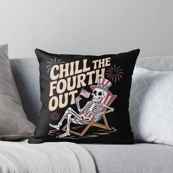 Item preview, Chill The Fourth Out Skeleton designed and sold by Redgiant87x.