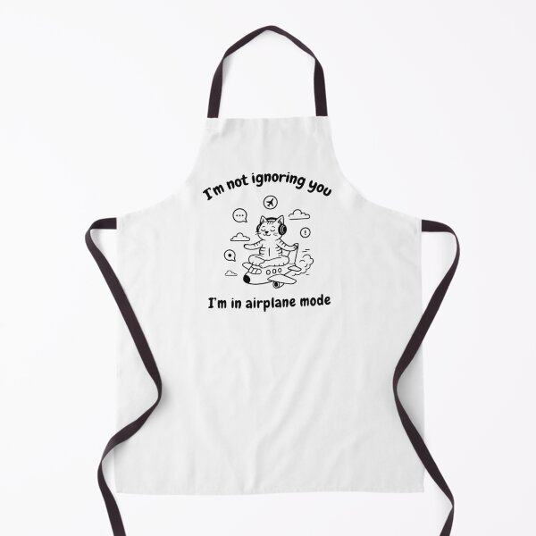 Item preview, Airplane Mode Cat – Funny Zen Kitty Design designed and sold by Lily's World.