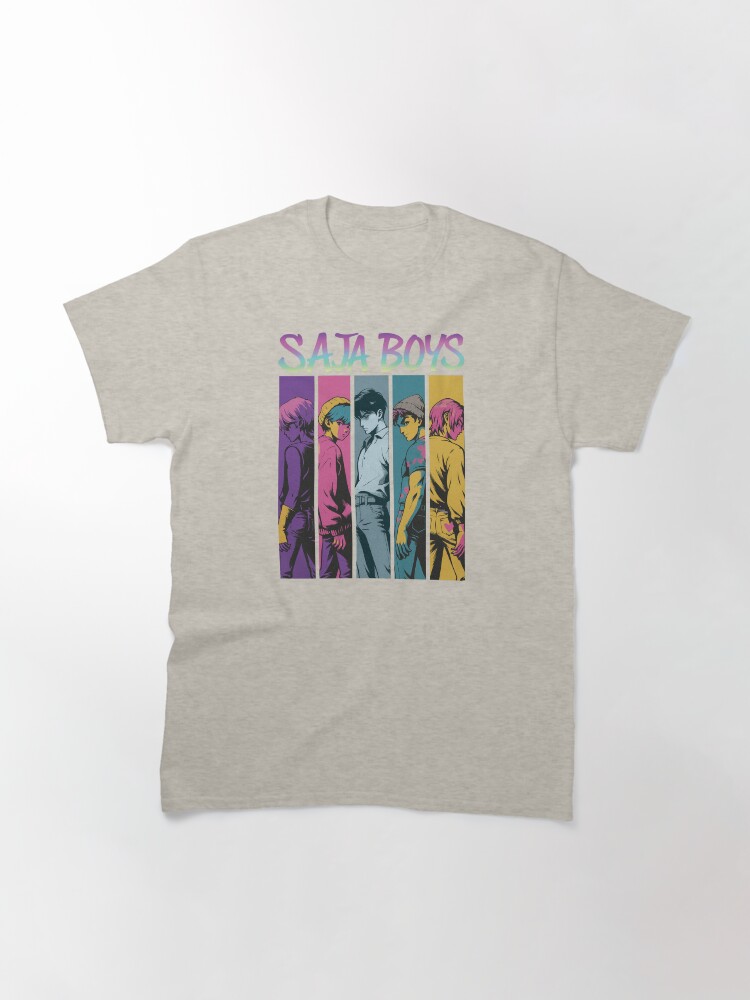 Imagen 3 de 7, Camiseta clásica con la obra Chico Saja, diseñada y vendida por kbritoart.