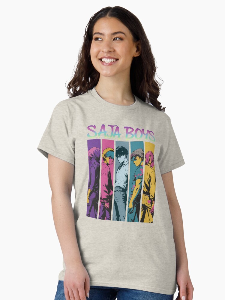 Imagen 2 de 7, Camiseta clásica con la obra Chico Saja, diseñada y vendida por kbritoart.