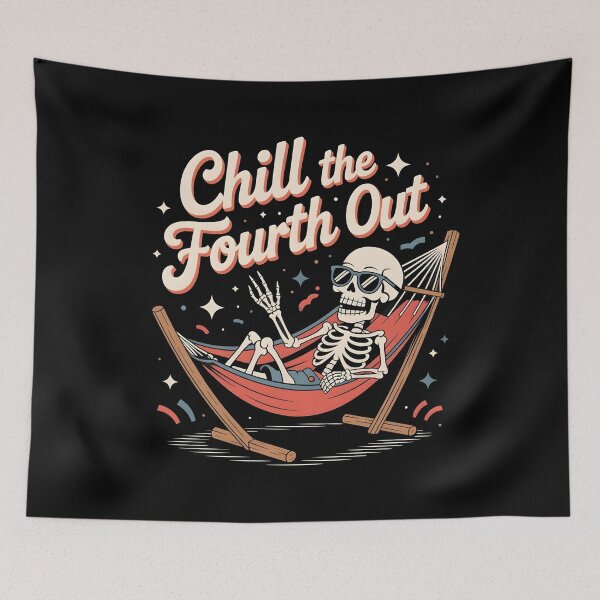 Item preview, Chill The Fourth Out Skeleton designed and sold by Redgiant87x.