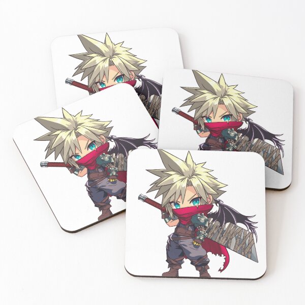 Item preview, Cloud Strife Kingdom Hearts Version designed and sold by 555-Shop.