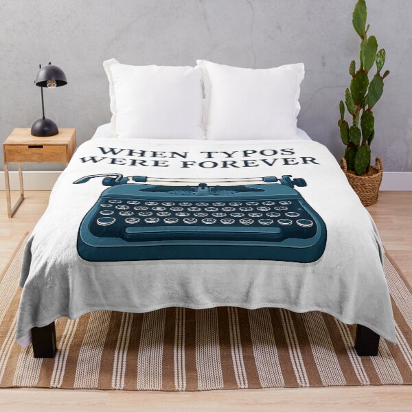 Item preview, When Typos Were Forever – Vintage Typewriter Nostalgia designed and sold by EdgyEdgeArt.