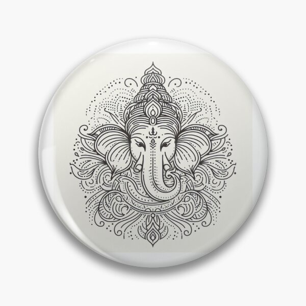 Item preview, Ganesh Chaturthi Special 2025: Divine Blessings Art - Limited Edition designed and sold by Dharma Creations.
