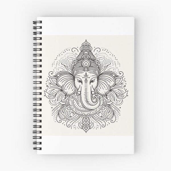 Item preview, Ganesh Chaturthi Special 2025: Divine Blessings Art - Limited Edition designed and sold by Dharma Creations.