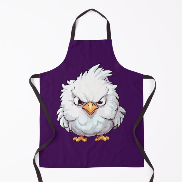 Item preview, Angry Fluffy Chick – Funny Cute Grumpy Bird Illustration designed and sold by MiraLumeStudio.