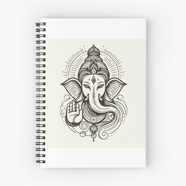 Item preview, Ganesh Chaturthi Special 2025: Divine Blessings Art - Limited Edition designed and sold by Dharma Creations.