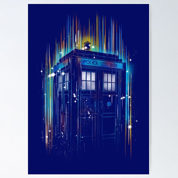 DOCTOR WHO Tardis British Movie Large Poster Print Wall Art Room Decoration