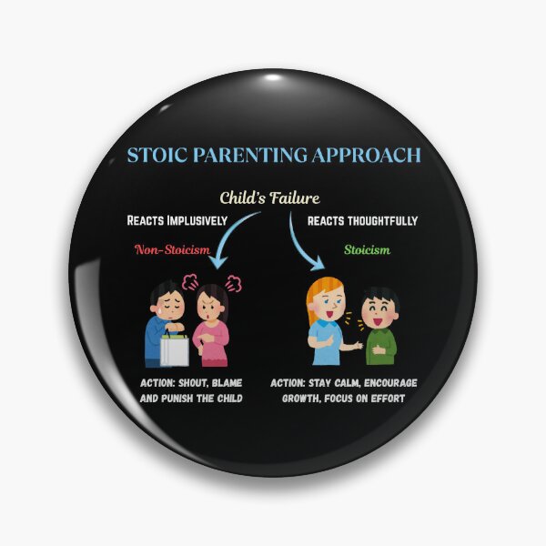 Item preview, The Stoic Parenting Secret to Turning Failures into Growth | Stoicism Teachings designed and sold by LexaArtworks.
