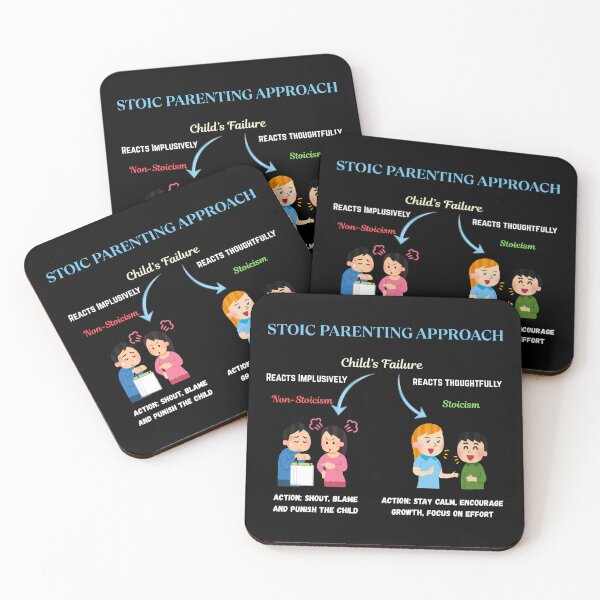 Item preview, The Stoic Parenting Secret to Turning Failures into Growth | Stoicism Teachings designed and sold by LexaArtworks.