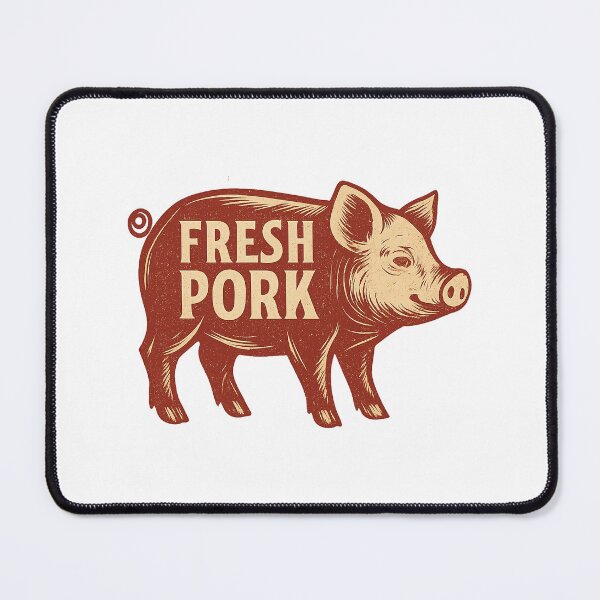 Item preview, Retro Pork Co. designed and sold by FBA.