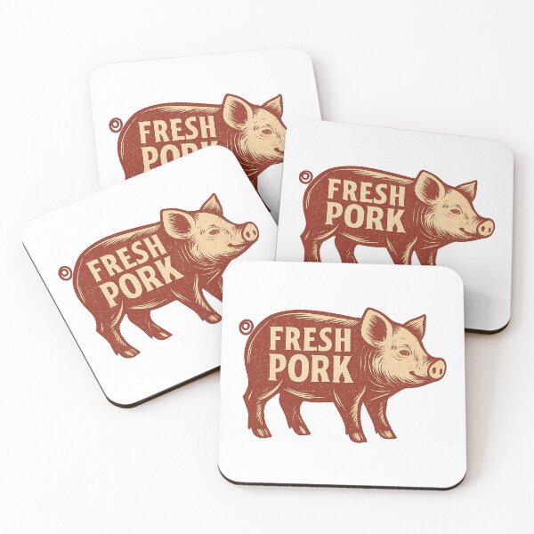 Item preview, Retro Pork Co. designed and sold by FBA.