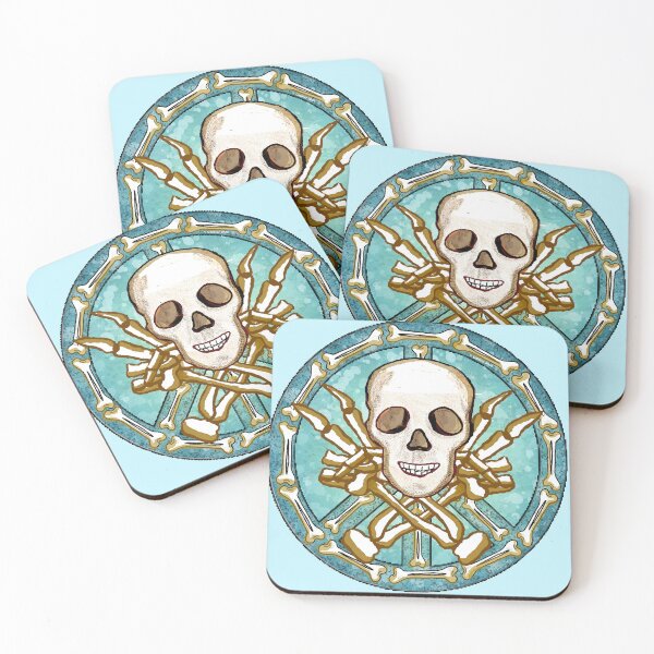 Item preview, Peace Skull designed and sold by artmuvz.