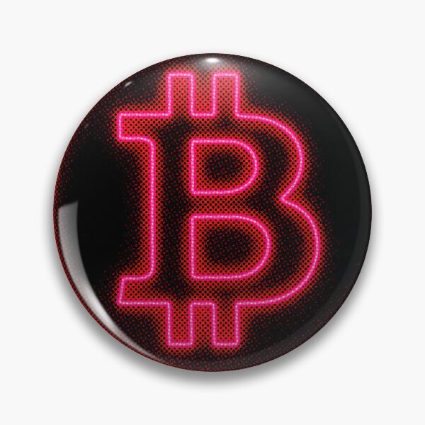 Item preview, Bitcoin Logo Red Neon designed and sold by CyberRex.