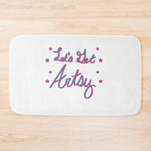 Item preview, Let’s Get Artsy in melon designed and sold by TabethaMorgan.