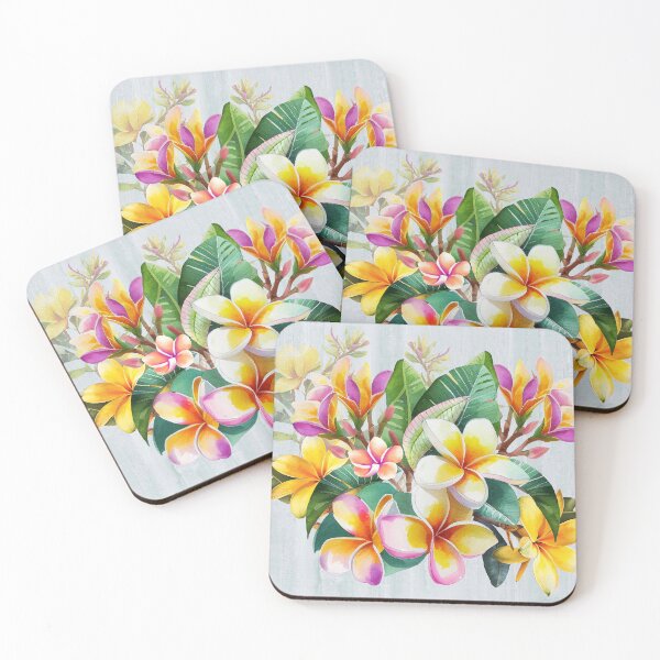 Item preview, Colorful Hawaiian Sunrise Plumeria  designed and sold by J Marielle Designs.