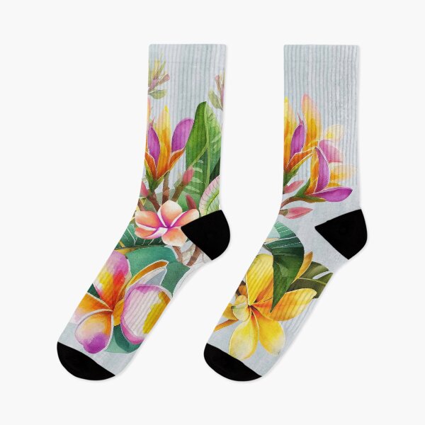 Item preview, Colorful Hawaiian Sunrise Plumeria  designed and sold by J Marielle Designs.