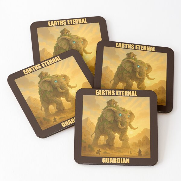 Item preview, The Stone Giant – Kaiju Elephant in the African Desert designed and sold by SlatoMato.