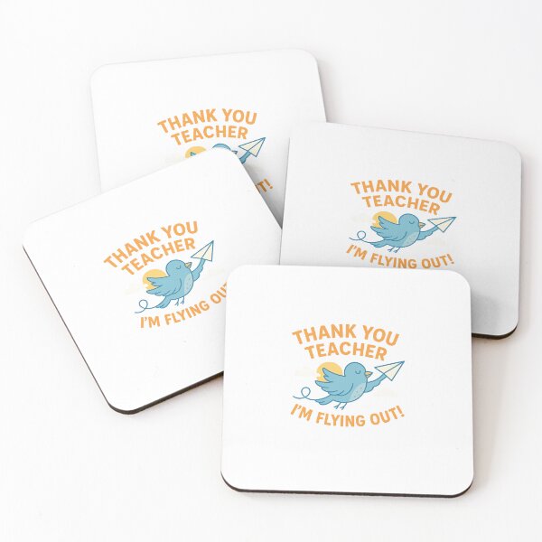 Item preview, Thank You Teacher – I'm Flying Out! designed and sold by Miximondo.