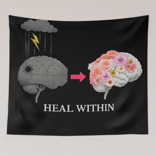 Item preview, Healing Within – Mental Transformation designed and sold by khavintheaniman.