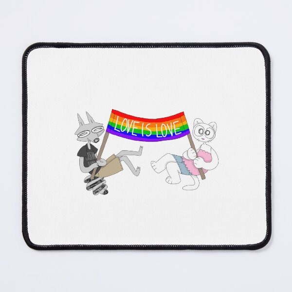 Item preview, Billie and Mittens Pride designed and sold by alexcreatesart.