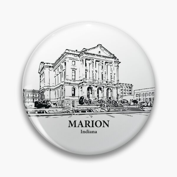 Item preview, Marion - Indiana designed and sold by Lakeric Cityscapes.