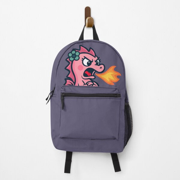 Item preview, Pink Seahorse Breathing Fire designed and sold by SoSoSeahorse.