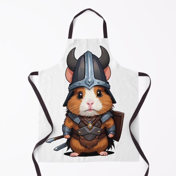 Artikelvorschau, Wilder Wikinger-Meerschweinchen-Krieger T-Shirt entworfen und verkauft von MeowMoodCo.