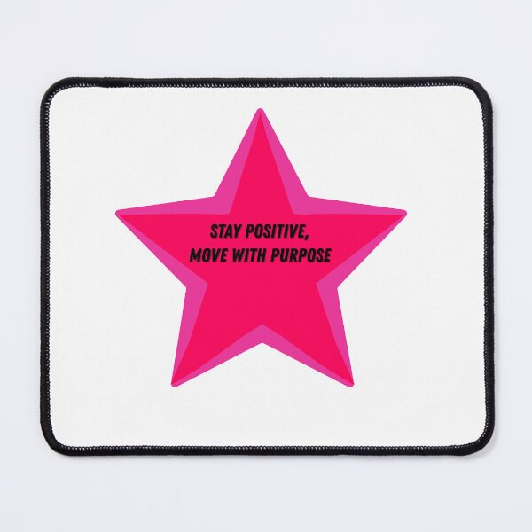 Item preview, stay positive, move with purpose designed and sold by ChiWellness Shop.