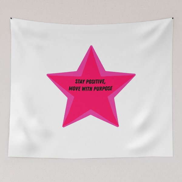 Item preview, stay positive, move with purpose designed and sold by ChiWellness Shop.