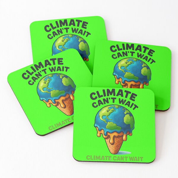Item preview, Melting Earth Ice Cream – Climate Can't Wait Design designed and sold by BestDetailer.