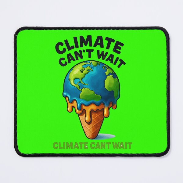 Item preview, Melting Earth Ice Cream – Climate Can't Wait Design designed and sold by BestDetailer.