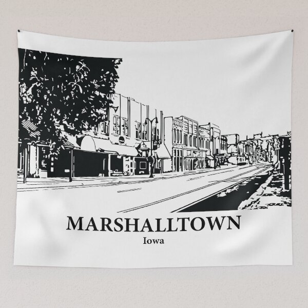 Item preview, Marshalltown - Iowa designed and sold by Lakeric Cityscapes.