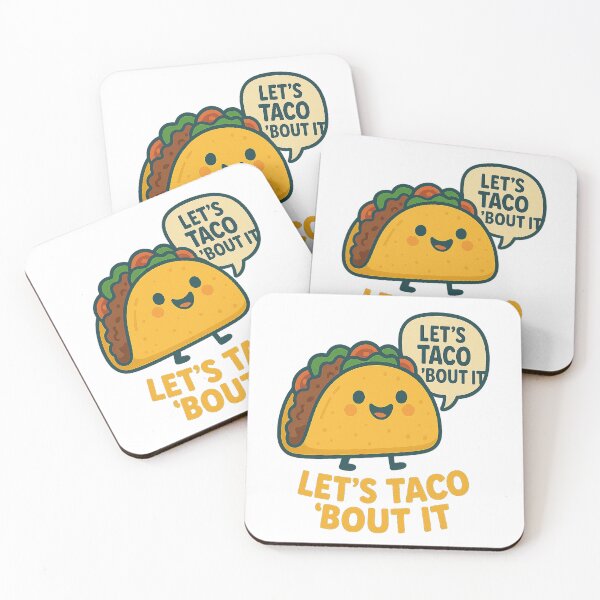 Item preview, Let’s Taco ’Bout It designed and sold by PastimeMastery.