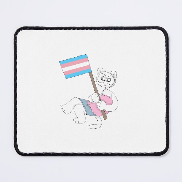 Item preview, Mittens Trans Pride designed and sold by alexcreatesart.