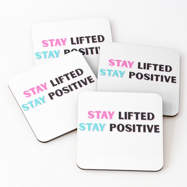 Item preview, stay lifted, stay positive designed and sold by ChiWellness Shop.