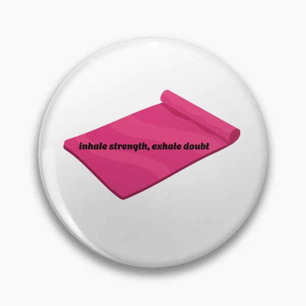 Item preview, inhale strength, exhale doubt designed and sold by ChiWellness Shop.