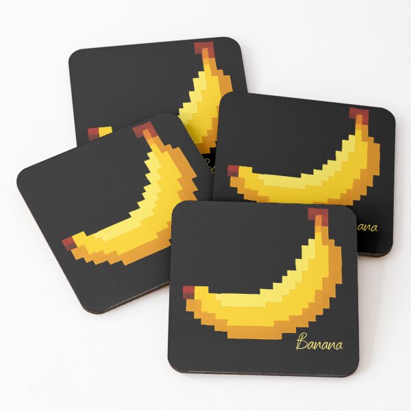 Item preview, Banana 8-bit Pixel  designed and sold by EmsiPrintVault.
